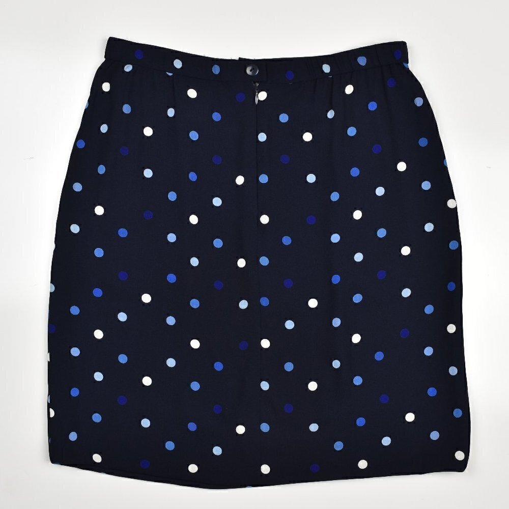 Pendleton Polka Dot Pencil Skirt 8 - Picture 2 of 5